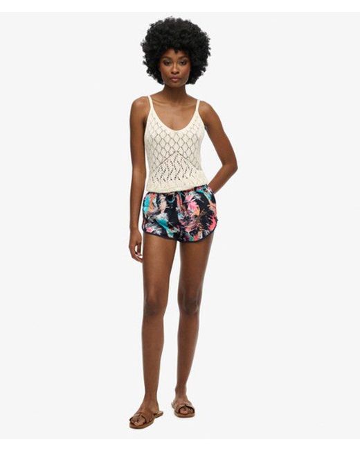 Superdry White & Co Printed Beach Shorts
