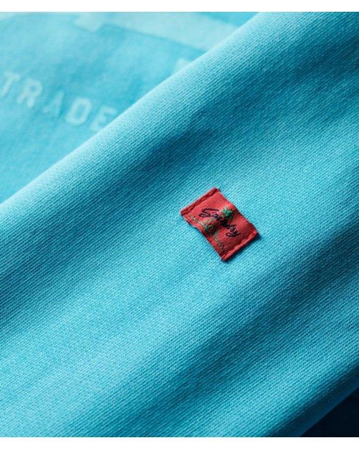 Superdry Blue & Co Neon Graphic Hoodie