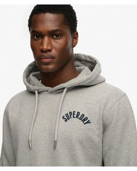 Superdry Gray & Co Athletic Essentials Hoodie for men