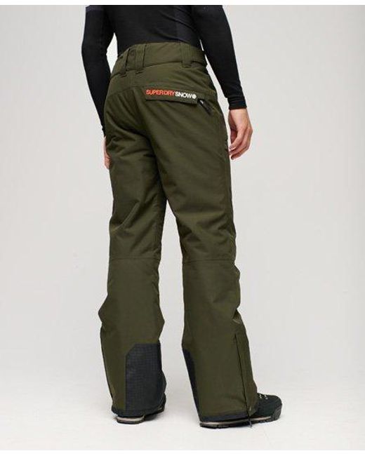Superdry Green Sport Freestyle Core Ski Trousers for men