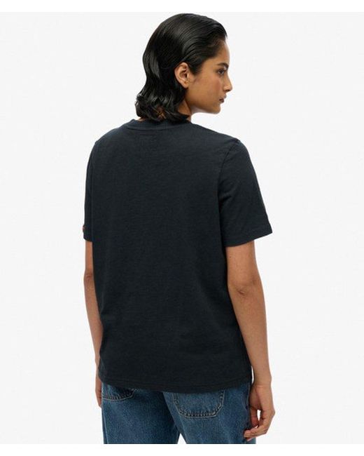 Superdry Black Neo Trad Tattoo Relaxed T-Shirt