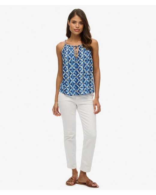 Superdry Blue & Co Beach Cami Top