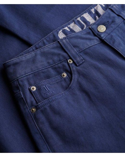 Superdry Blue & Co Mid Rise baggy Pants