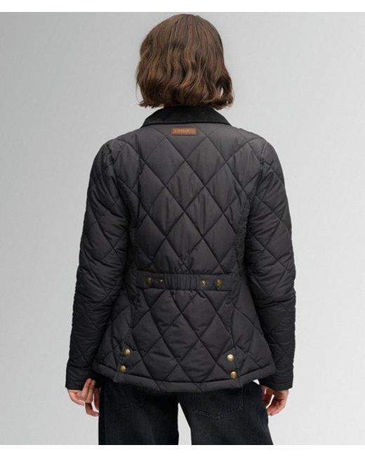 Superdry Gray & Co Cord Trimmed Liner Jacket