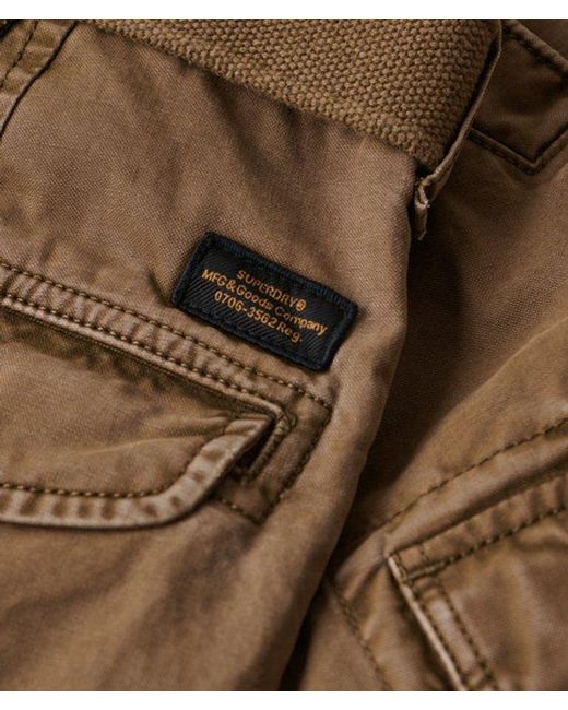 Superdry White & Co Heavy Cargo Shorts for men