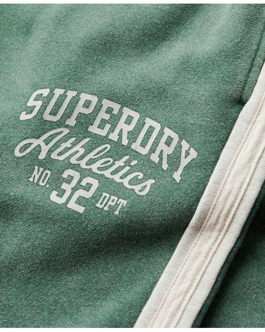 Superdry Green Ladies Vintage Side Stripe joggers
