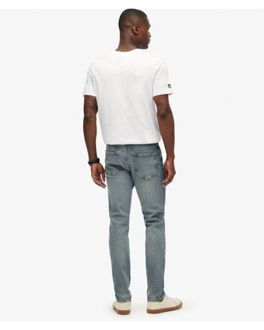 Superdry Blue & Co The Merchant Store - Organic Slim Jeans for men