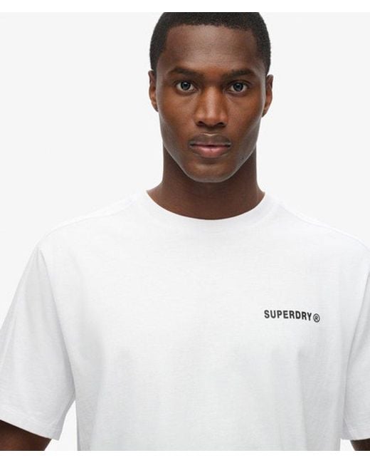 Superdry White & Co Tech Relaxed T-shirt for men