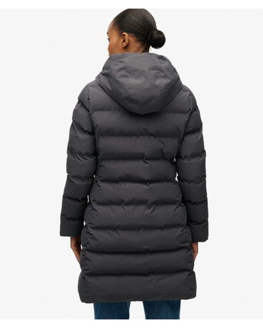 Superdry Blue City Mid Padded Jacket