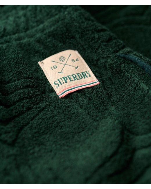 Superdry Green & Co Country Club Towelling Shorts