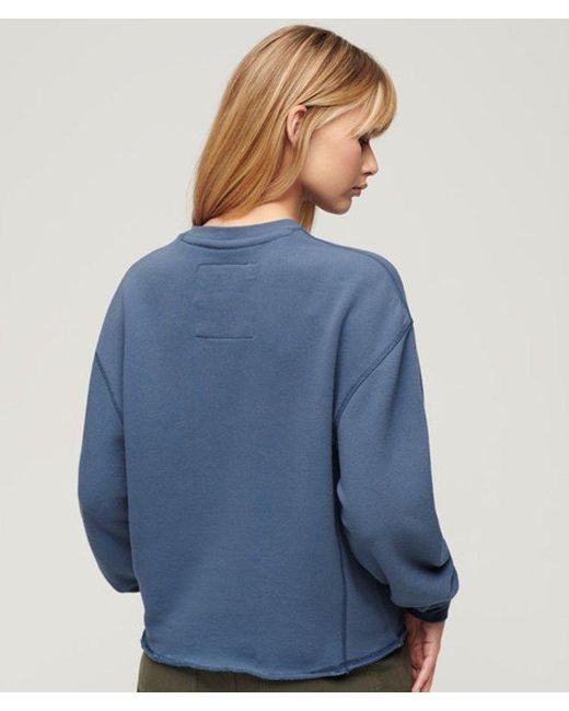 Superdry Blue & Co Athletic Essentials Sweatshirt