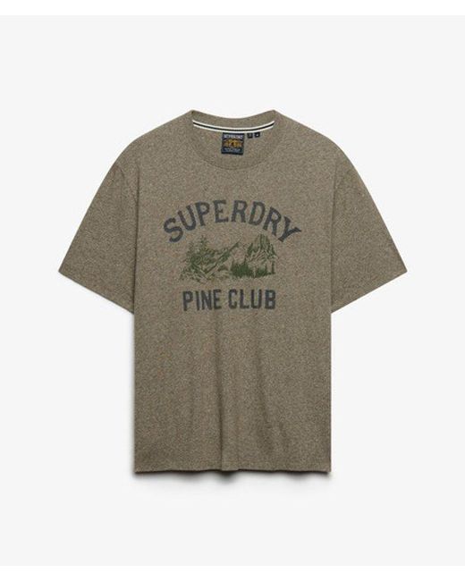 Superdry Gray & Co Wild Frontier T-shirt for men
