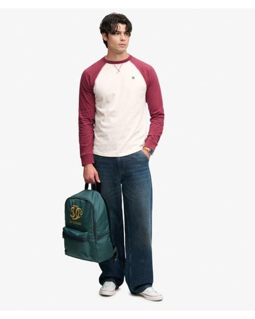 Superdry Green Heritage Backpack