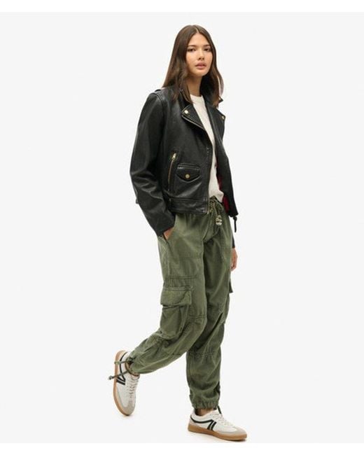 Superdry Green & Co Lightweight Beach Cargo Pants