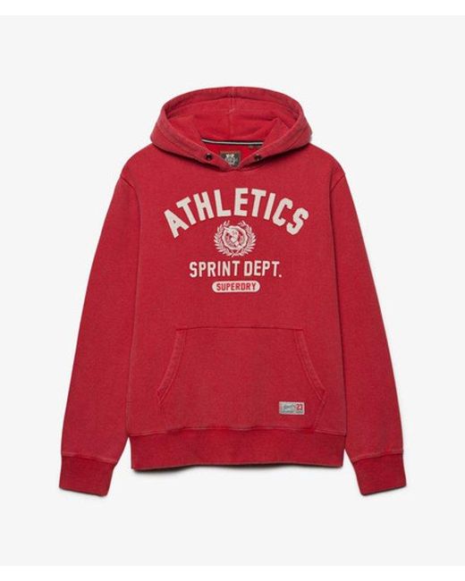 Superdry Red & Co Track Hoodie for men