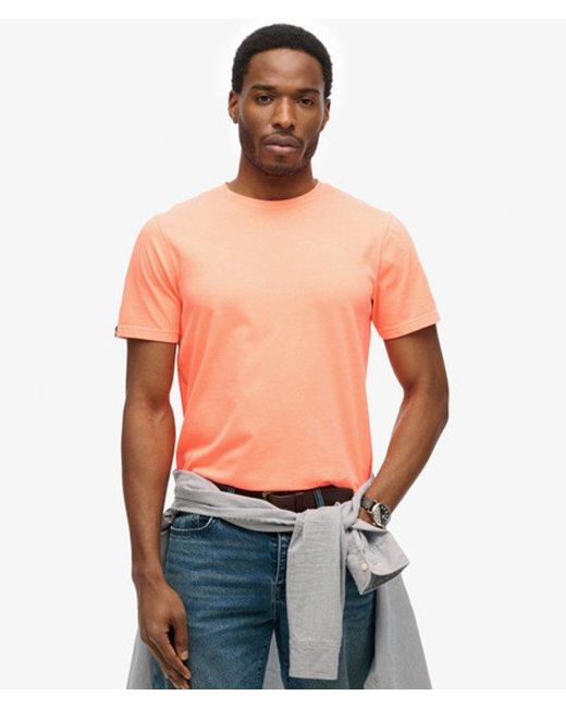 Superdry Orange & Co Classic Essential T-shirt for men