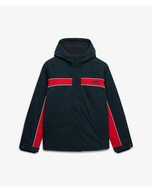 Superdry Blue & Co Vintage Hooded Wind Jacket