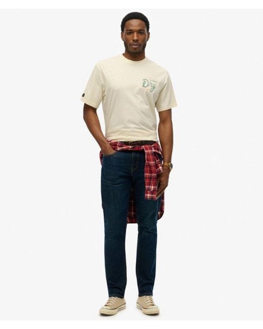 Superdry White & Co Tap Room Oversized T-shirt for men