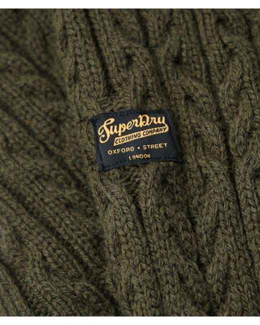 Superdry Green & Co Jacob Crew Jumper for men