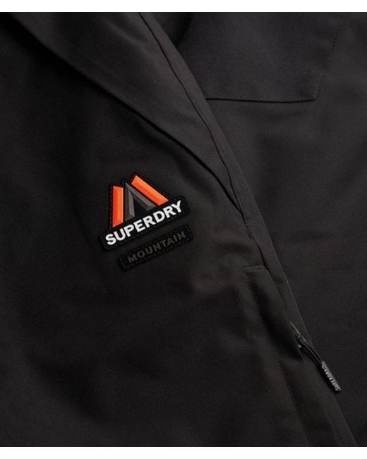 Superdry Black Slim Ski Pants for men
