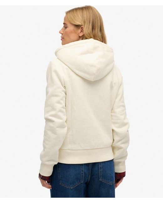 Superdry Natural & Co Finest Goods Relaxed Hoodie