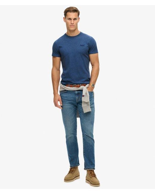 Superdry Blue & Co Essential Logo T-shirt for men