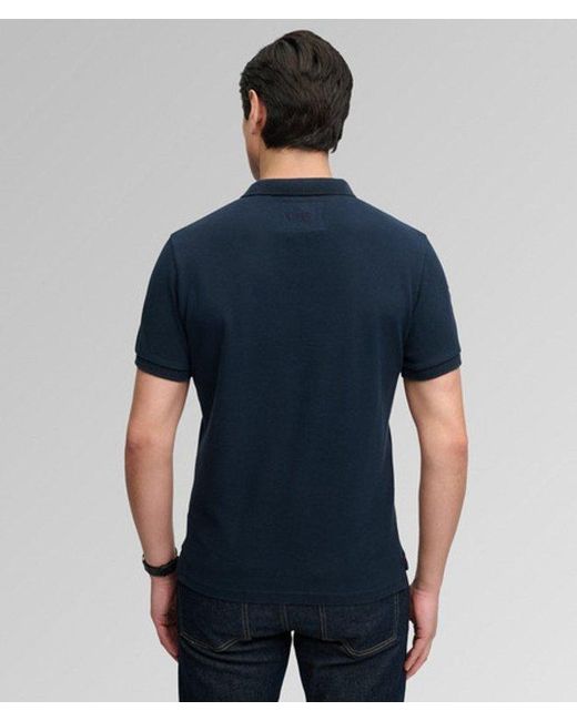 Superdry Blue & Co Crest Polo Shirt for men