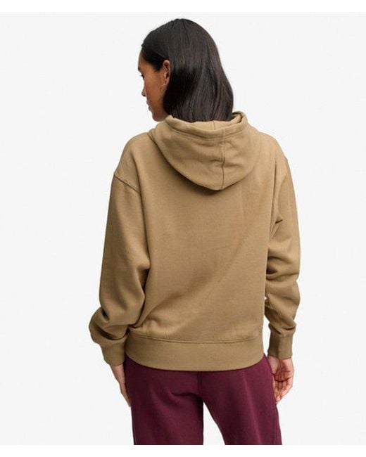 Superdry Brown & Co Vintage Prep Chenille Hoodie