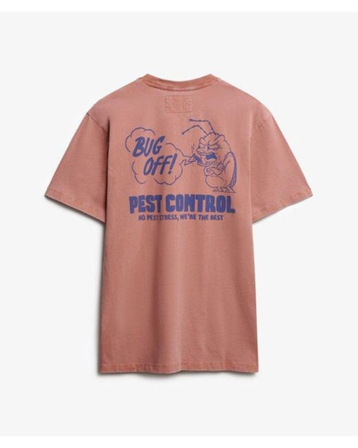 Superdry Red & Co Trade Tools Oversized T-shirt for men