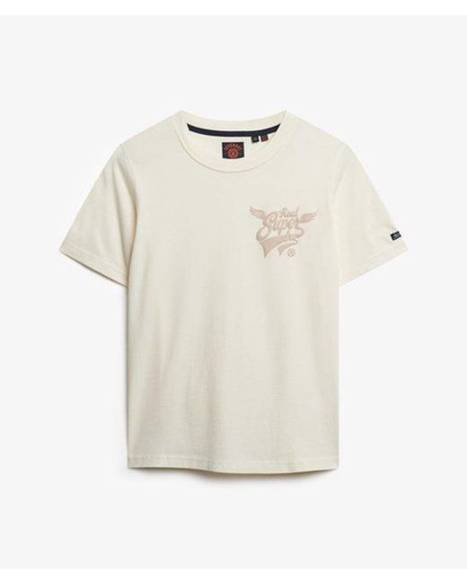 Superdry White Super Wings T-shirt