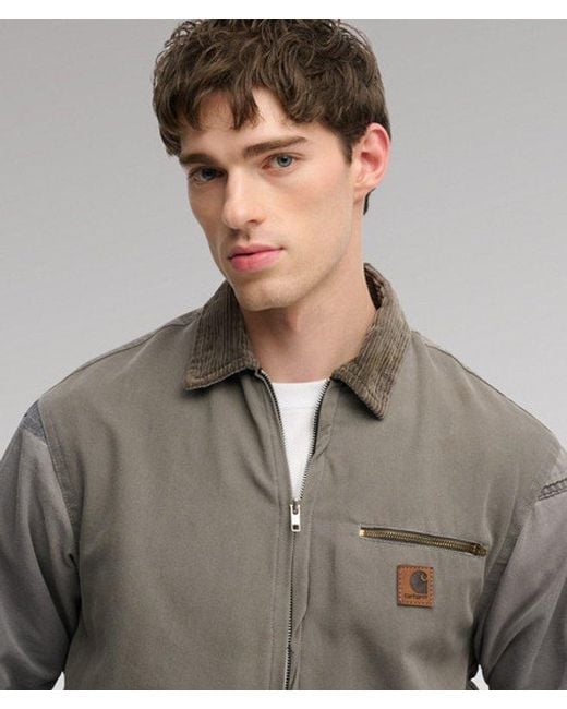 Superdry Gray & Co Carhartt Reworked Collared Jacket for men