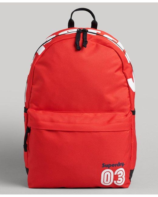 Superdry Vintage Terrain Montana Backpack Red | Lyst