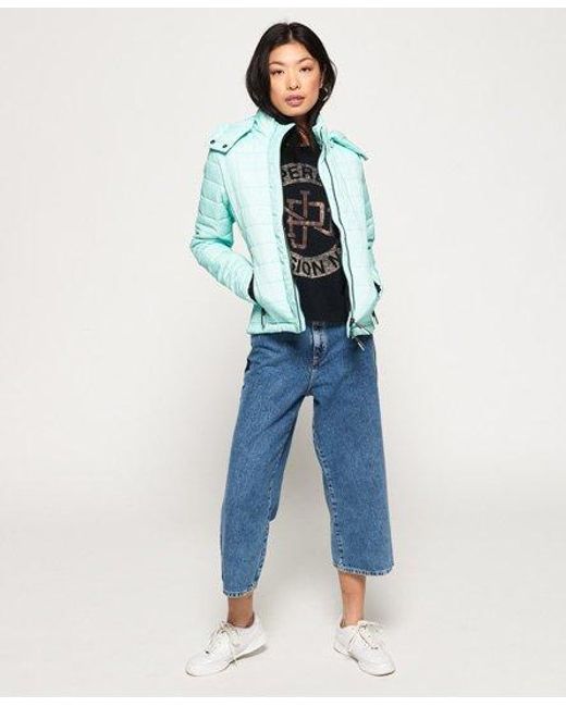 superdry turquoise jacket