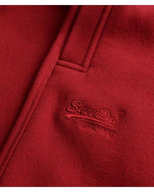Superdry Red & Co Vintage Logo Embroide for men