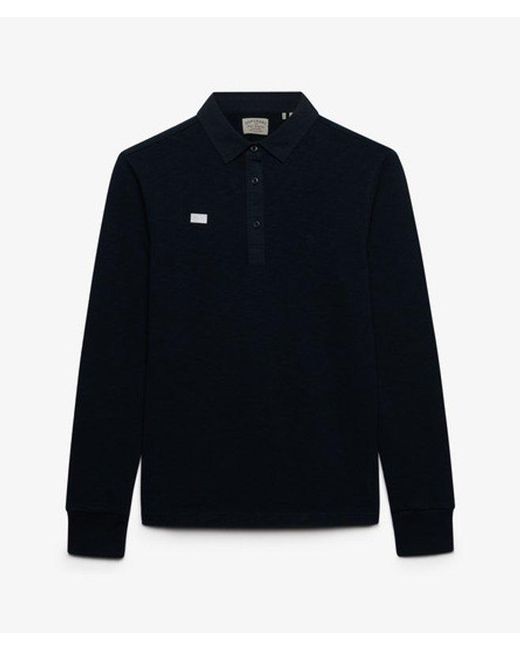 Superdry Black & Co Classic Rugby Top