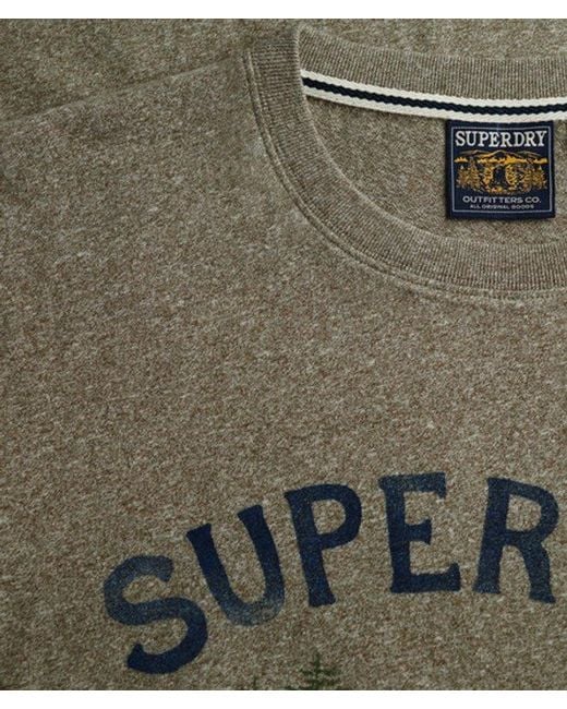Superdry Gray & Co Wild Frontier T-shirt for men