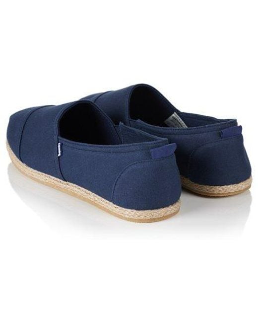 Superdry Blue Jetstream Espadrilles Eclipse for men