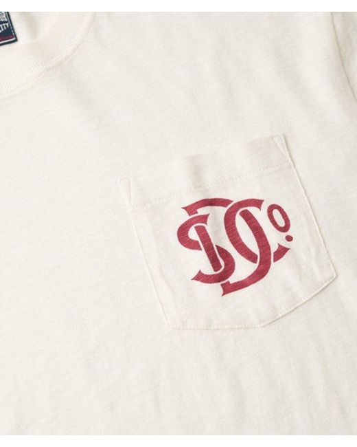 Superdry The Merchant Store - Grafisch T-shirt in het White voor heren