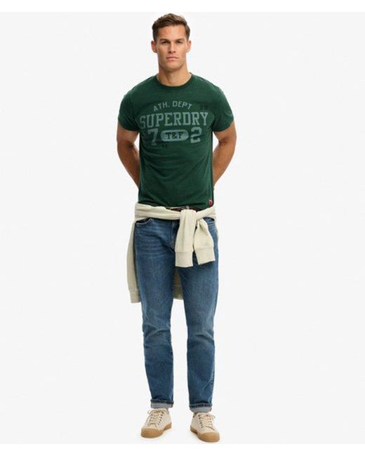 Superdry Green & Co Vintage Prep Relaxed T-shirt for men