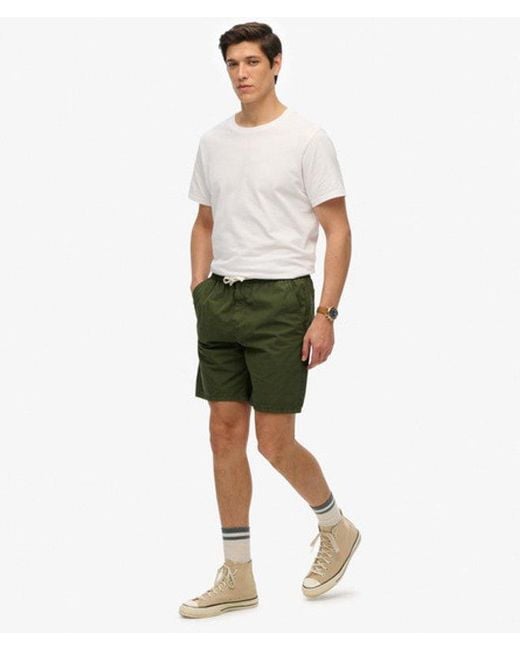 Superdry Green & Co Essentials Walk Shorts for men