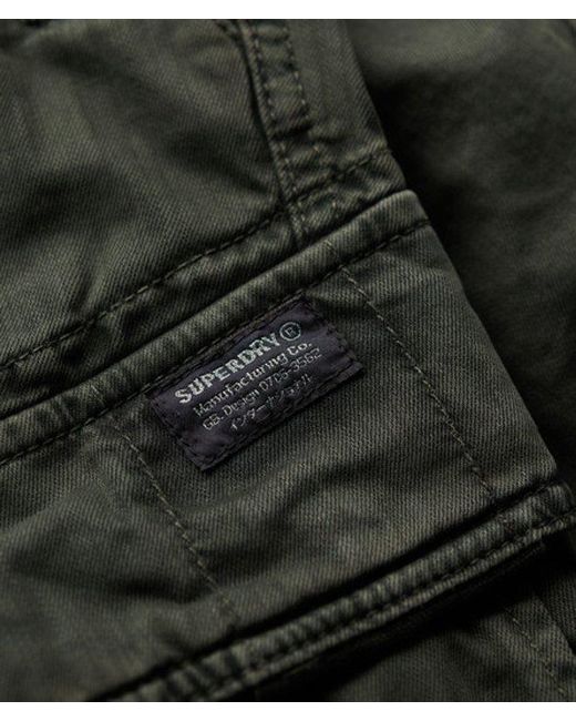 Superdry Black & Co Core Cargo Shorts for men