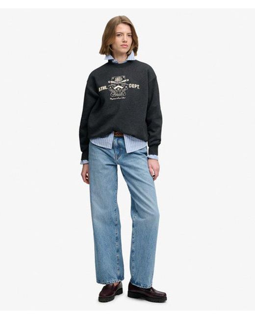 Superdry Black & Co Country Club Crew Sweatshirt