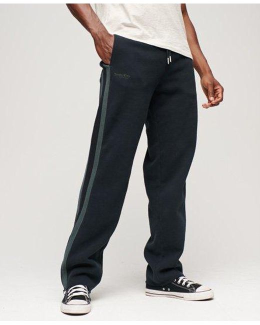 Superdry Blue Essential Straight joggers for men