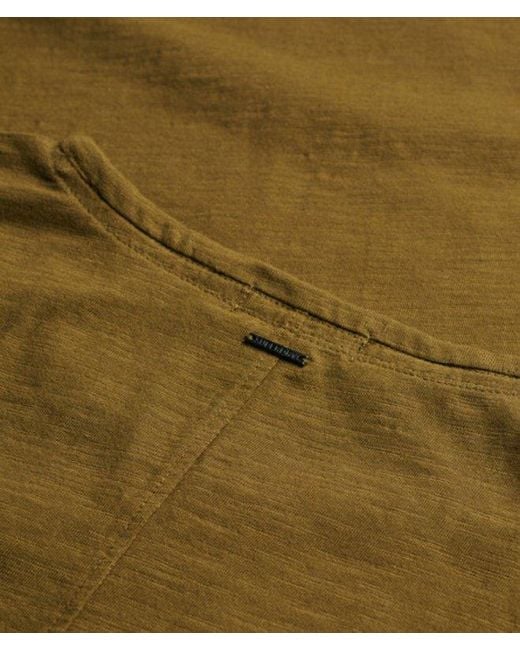 Superdry Green Midi T-shirt Dress