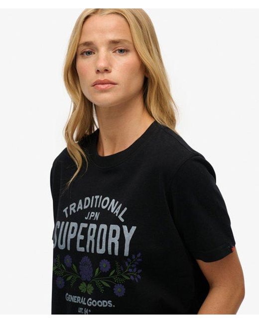 Superdry Black Lot 54 T-shirt