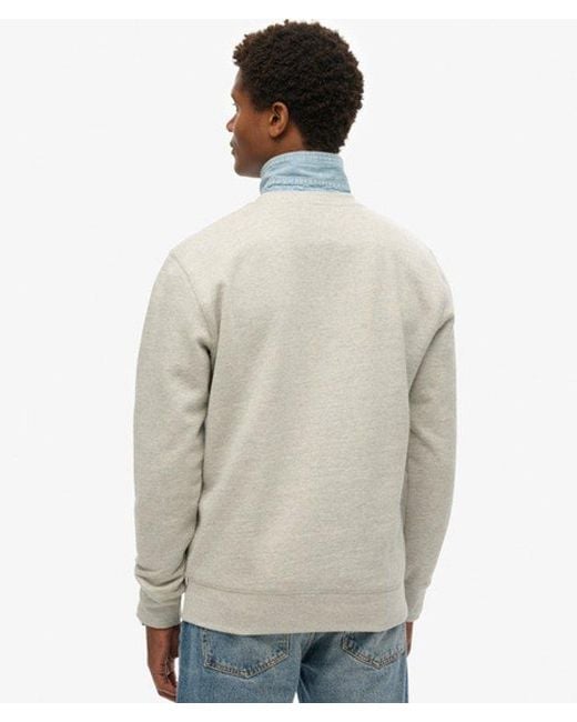Superdry Natural & Co Essential Logo Crew Sweatshirt for men