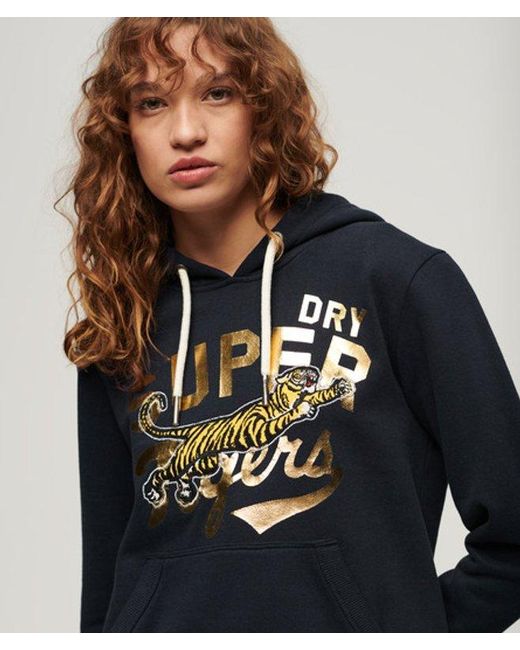Superdry Blue & Co Reworked Classics Graphic Hoodie