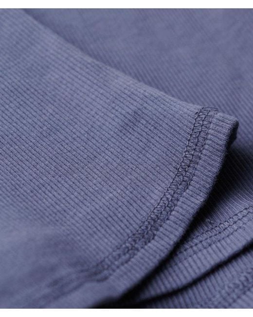 Superdry Blue & Co Athletic Essentials Graphic Button Cami