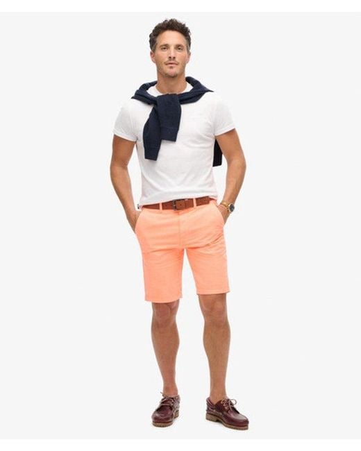 Superdry Orange & Co Vintage International Chino Shorts for men