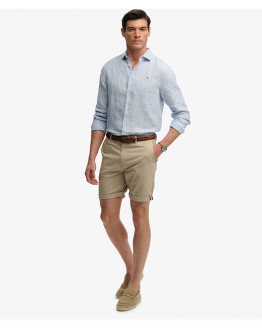 Superdry Blue & Co Premium Regular Chino Shorts for men